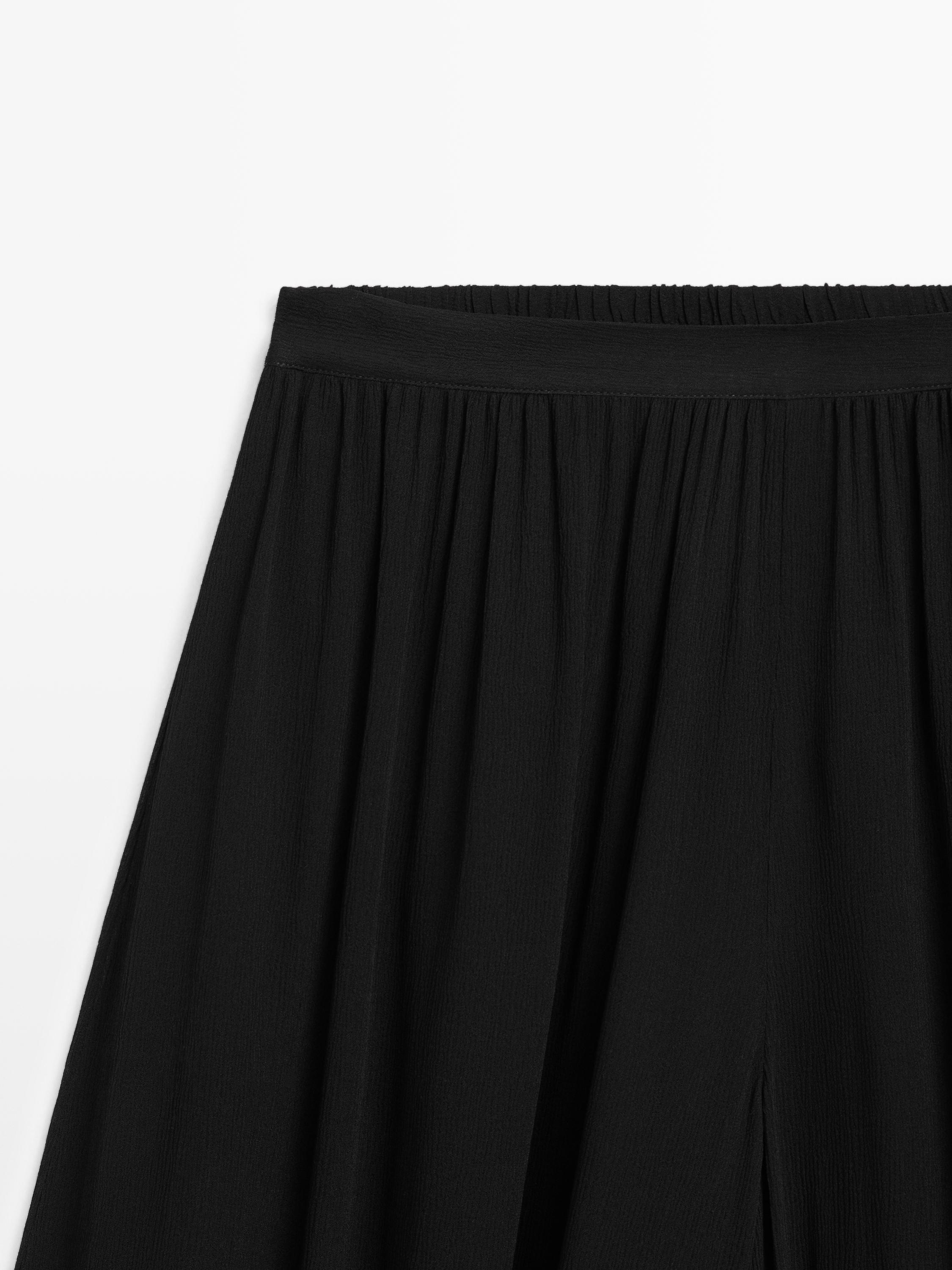 Pantalon bouffant en tissu fluide - LIMITED